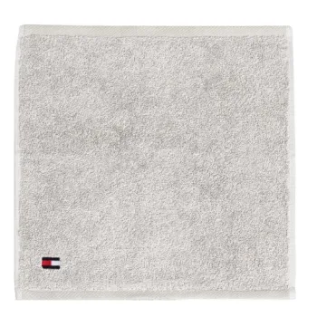 Prosop de baie Tommy Hilfiger Plain  2 30x30cm  Silver imagine