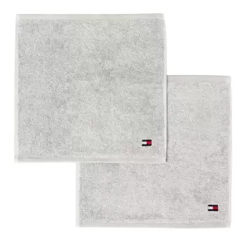 Prosop de baie Tommy Hilfiger Plain 2 40x60cm Silver imagine