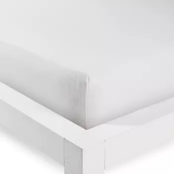 Protectie saltea Descamps Molleton 140x200cm impermeabila alb imagine