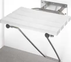 Scaun dus reversibil inaltime 47-60cm Bemeta Help cu suport de sprijin imagine