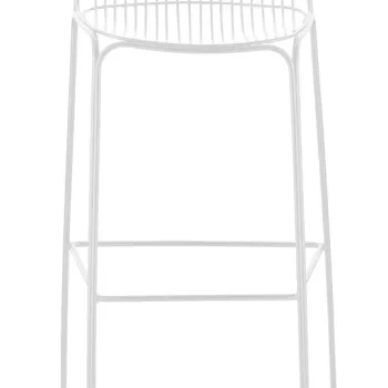 Scaun exterior Kartell Hiray design Ludovica & Roberto Palomba h 96cm alb imagine