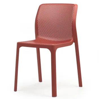 Scaun exterior Nardi Bit rosu corallo imagine