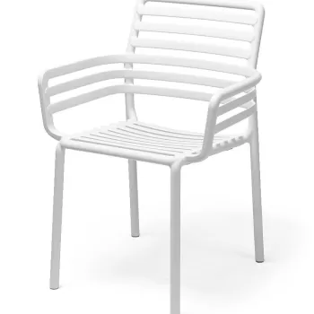 Scaun exterior Nardi Doga Armchair alb imagine