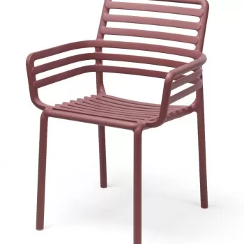 Scaun exterior Nardi Doga Armchair rosu marsala imagine