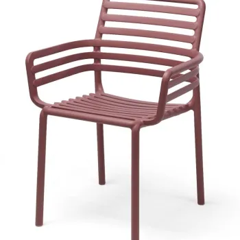 Scaun exterior Nardi Doga Armchair rosu marsala imagine