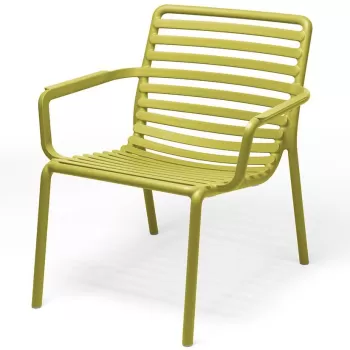 Scaun exterior Nardi Doga Relax verde pera imagine