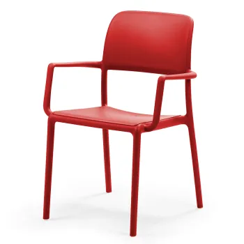 Scaun exterior Nardi Riva rosu imagine