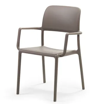 Scaun exterior Nardi Riva tortora imagine