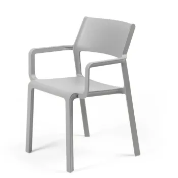 Scaun exterior Nardi Trill Armchair cu brate  gri imagine
