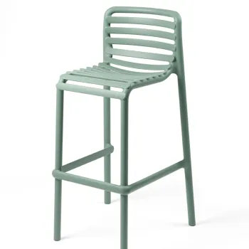 Scaun inalt exterior Nardi Doga Stool  h75cm  menta imagine
