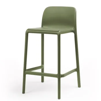 Scaun inalt exterior Nardi Faro Mini Stool  h65cm  agave imagine