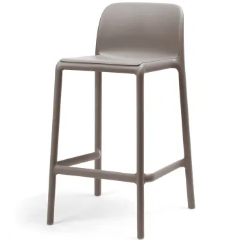 Scaun inalt exterior Nardi Faro Mini Stool  h65cm  tortora imagine