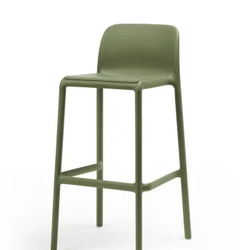 Scaun inalt exterior Nardi Faro Stool  h76cm  agave imagine