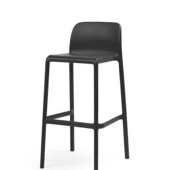 Scaun inalt exterior Nardi Faro Stool  h76cm  antracit imagine