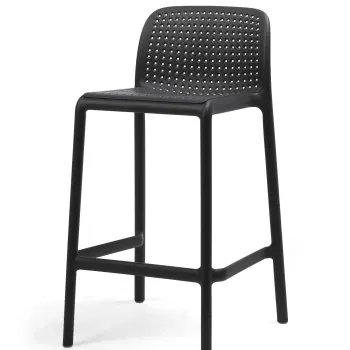 Scaun inalt exterior Nardi Lido Mini Stool  h65cm  antracit imagine