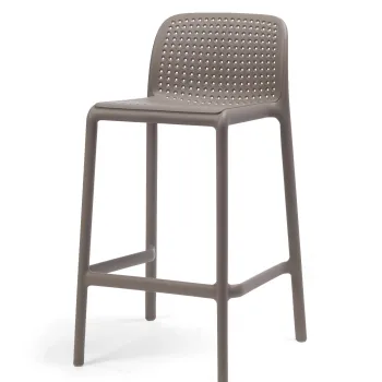 Scaun inalt exterior Nardi Lido Mini Stool  h65cm  tortora imagine
