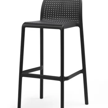 Scaun inalt exterior Nardi Lido Stool  h76cm  antracit imagine