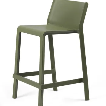 Scaun inalt exterior Nardi Trill Mini Stool  h65cm  agave imagine