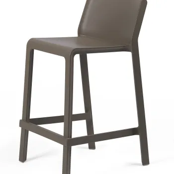 Scaun inalt exterior Nardi Trill Mini Stool  h65cm  tabacco imagine