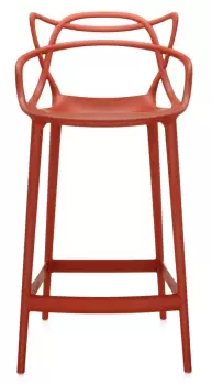 Scaun inalt Kartell Masters Stool design Philippe Starck & Eugeni Quitllet 65cm ruginiu imagine