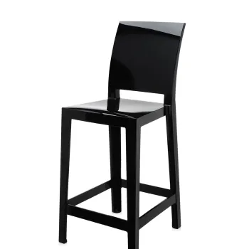 Scaun inalt Kartell One More Please design Philippe Starck 65cm negru imagine