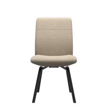 Scaun Stressless Chilli v2 Low D200 L cadru negru tapiterie Daisy Beige imagine