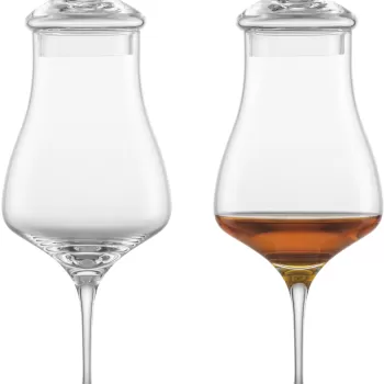 Set 2 pahare cu capac Zwiesel Glas Alloro Whisky Nosing handmade 294ml imagine
