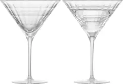 Set 2 pahare martini Zwiesel Glas Bar Premium No.1 design Charles Schumann handmade 287ml imagine