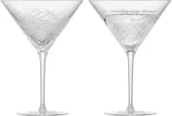 Set 2 pahare martini Zwiesel Glas Bar Premium No.2 design Charles Schumann handmade 294ml imagine