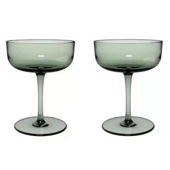 Set 2 pahare sampanie like. by Villeroy & Boch Like Sage Coupe 100ml imagine