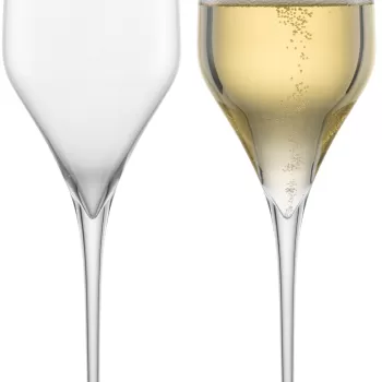 Set 2 pahare sampanie Zwiesel Glas Alloro handmade 366ml imagine