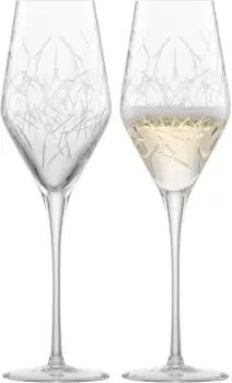 Set 2 pahare sampanie Zwiesel Glas Bar Premium No.3 design Charles Schumann handmade 272ml imagine