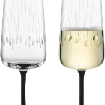 Set 2 pahare sampanie Zwiesel Glas Glamorous handmade cristal Tritan 317ml imagine