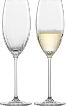 Set 2 pahare sampanie Zwiesel Glas Prizma 288ml imagine