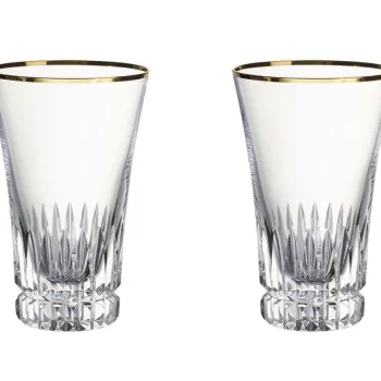 Set 2 pahare Villeroy & Boch Grand Royal Gold Tumbler imagine