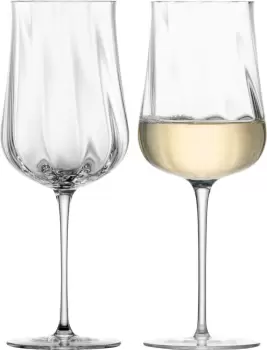 Set 2 pahare vin alb Zwiesel Glas Marlene handmade 327ml imagine