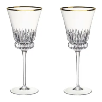 Set 2 pahare vin rosu Villeroy & Boch Grand Royal Gold imagine