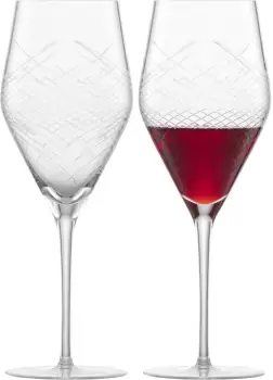 Set 2 pahare vin rosu Zwiesel Glas Bar Premium No.2 Bordeaux design Charles Schumann handmade 481ml imagine