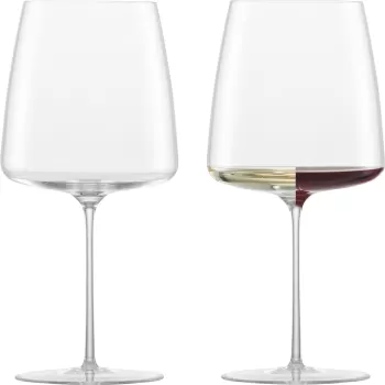 Set 2 pahare vin Zwiesel Glas Simplify Velvety & Sumptuous handmade cristal Tritan 740ml imagine
