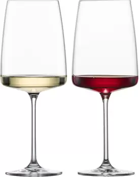 Set 2 pahare vin Zwiesel Glas Vivid Senses Powerful & Spicy 660ml imagine
