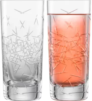 Set 2 pahare Zwiesel Glas Bar Premium No.3 Longdrink design Charles Schumann handmade 474ml imagine