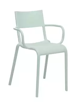 Set 2 scaune Kartell Generic A design Philippe Starck verde imagine