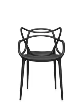 Set 2 scaune Kartell Masters design Philippe Starck & Eugeni Quitllet negru imagine