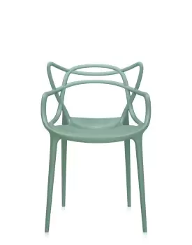 Set 2 scaune Kartell Masters design Philippe Starck & Eugeni Quitllet verde salvie imagine