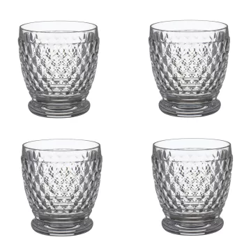 Set 4 pahare apa Villeroy & Boch Boston Tumbler 100mm 0 33 litri imagine