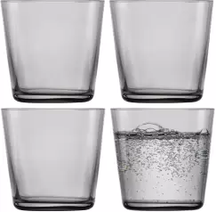 Set 4 pahare apa Zwiesel Glas Together 367ml grafit imagine