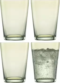 Set 4 pahare apa Zwiesel Glas Together 548ml olive imagine