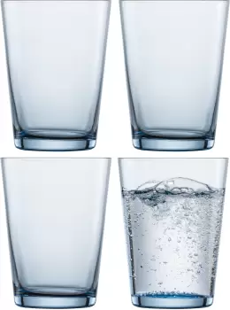 Set 4 pahare apa Zwiesel Glas Together 548ml smoke blue imagine