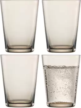 Set 4 pahare apa Zwiesel Glas Together 548ml taupe imagine