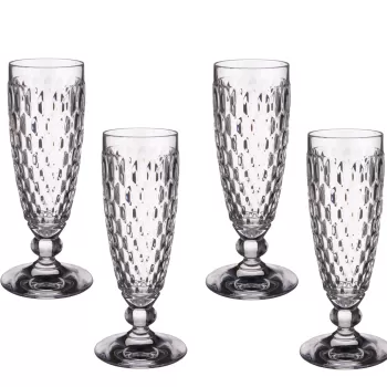 Set 4 pahare sampanie Villeroy & Boch Boston Flute 163mm 0 15l imagine